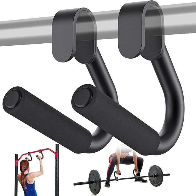 Kipika 32" Ceiling Mounted Pull Up Bar - Heavy Duty, Highly Adjustable, Multifunctional Chin Up Bar - Home Gym System with Punching Bag Hanger and Resistance Bands Training