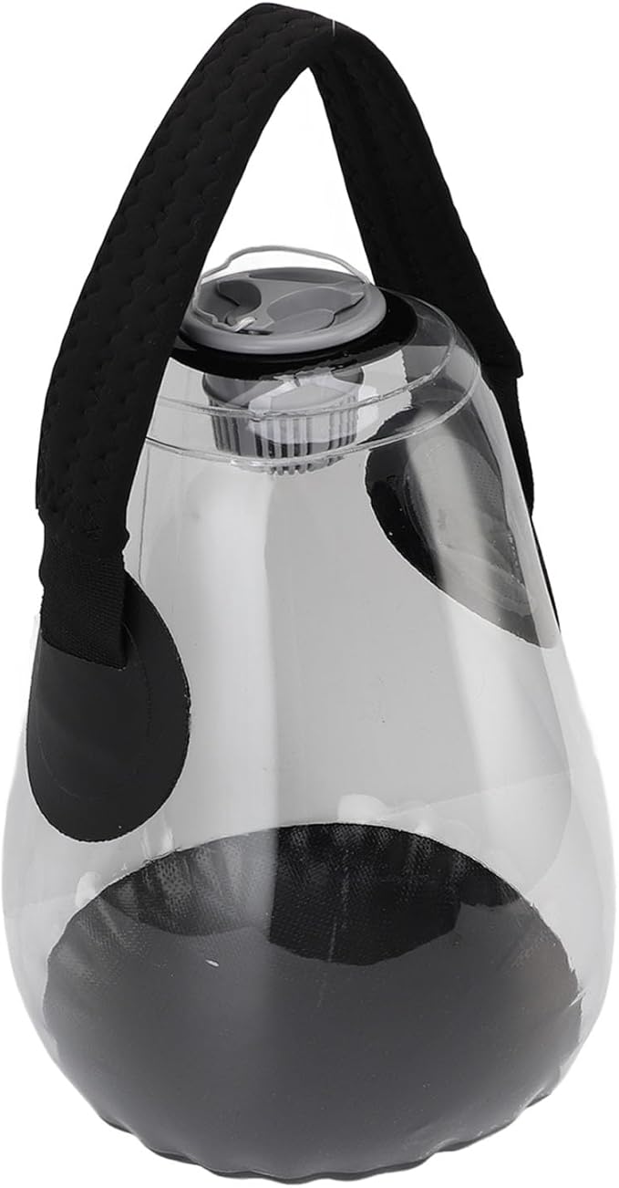 Workout Water Weight Bag 5kg Transparent Portable Fitness Water Sandbag for Home Exercise Gym Equipment Durable PVC Material