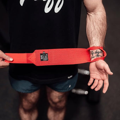 Villain Wrist Wraps for Weightlifting & Powerlifting – Adjustable Support Straps for Men and Women – Ideal for Strength Training, CrossFit, Bodybuilding – Durable Comfort to Eliminate Wrist Pain