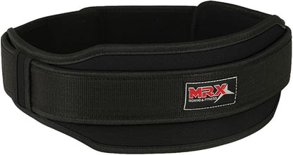 MRX Weight Lifting Belt with Double Back Support Gym Training 5" Wide Belts 11 Colors