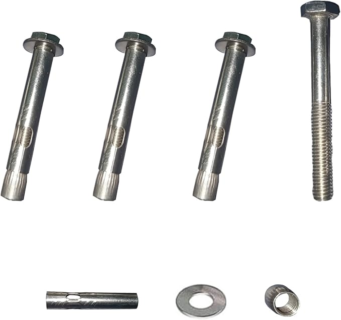Heavy Duty Fitness Workout Resistance Band Wall Anchor and Wall Anchor Screw Fittings Suitable for Strength Training Physical Exercises in Home Gyms