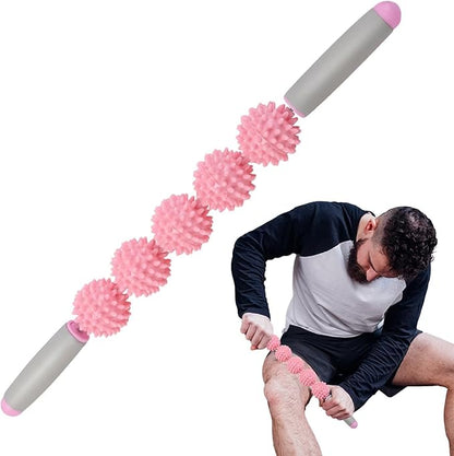 Massage Roller Stick - Hedgehog Roller Stick for Instant Effective Body Massage Tools | Massage Stick Roller for Legs, Body Massage Tools, Deep Tissue Body Roller