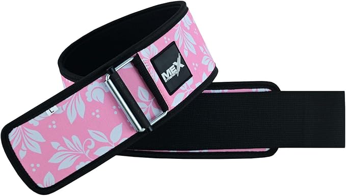 Self Locking Neoprene Gym Weight Lifting Belts for Men Women, Lumbar Support Stability, Adjustable Design, Fit Straps, Deadlifts, Training, Bodybuilding