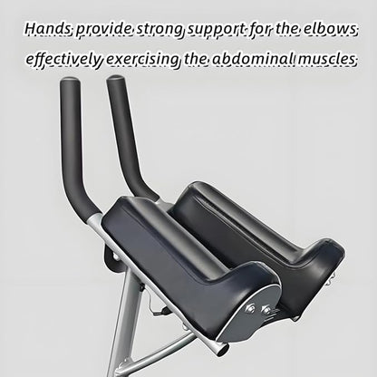 Ab Machine - Adjustable Core Trainer for Home Gym, Foldable Abdominal Strength Training Workout Equipment for Women and Men,Ab Cruncher 550 lbs Weight Capacity Strength Training