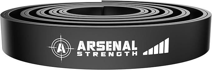 ARSENALSTRENGTH Resistance Band for Weightlifting, WOD, Pull-up, Powerlifting, Stretching, Strength Training - for Men & Women