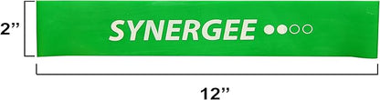 Synergee Exercise Fitness Resistance Band Mini Loop Bands That Perform Better When Working Out at Home or The Gym