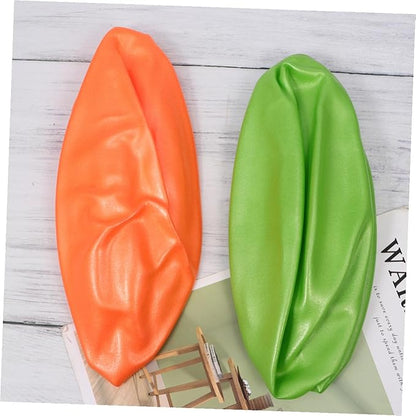 2pcs Thickened Anti-Burst Yoga Ball PVC Pilates Exercise Ball for Fitness Training, Mini Balancing Stability Trainer Suitable for Gym Workout and Yoga