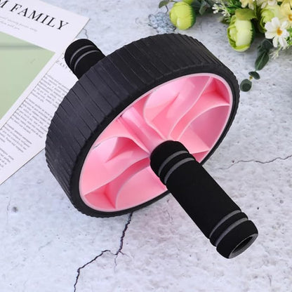 Ab Roller Abdominal Wheel for Men Women Lightweight Core Fitness Equipment Home Workout Tool 9.84X6.81X1.69 Inches Build Abs Burn Calories Strength Training