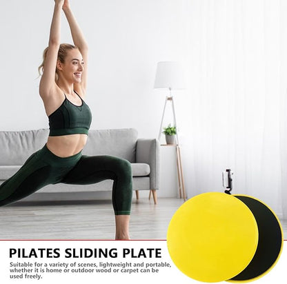Core Sliders - Exercise Sliders | Yoga Pilates Gliding Disc | 2 Exercise Fitness Sliders | 2s Sided Gliding Sliding Discs | Core Gym Equipment | Pilates Sliding Plates for Women Men and Teens