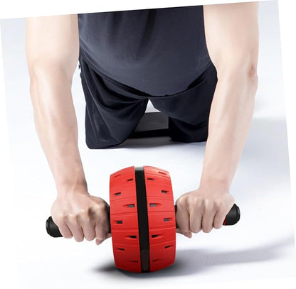 Advanced Ab Roller Wheel with Wide Stable Wheel for Multi-angle Abdominal Muscle Training Large Design Exercise Roller for Home and Gym Fitness Includes Knee Mat for Core Strength