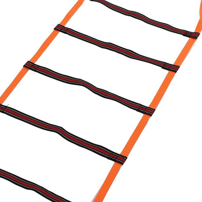 Adjustable Speed Training Ladder for Footwork Practice, 5 Meter 10 Rung Equipment with Smart Spacing