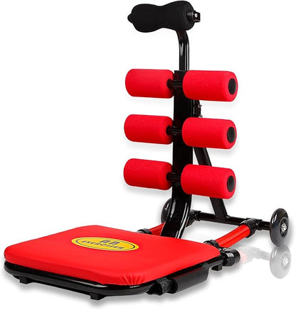 Ab Machine, Sit Up Machine Exercise Equipment, Ab Portable Machine for Stomach Workout (weight under 130 lbs)