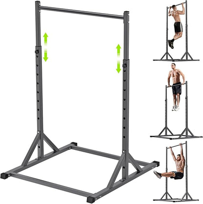 SELEWARE Power Cage Accessories, Dip Handles, Pull‑Up Stations, and Multi‑Grip Training Attachments