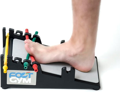 Foot Gym Recover and Treat Pain Related to Plantar Fasciitis, Achilles Tendonitis, shin splints, Foot Pain & Provide Rehab from Foot or Leg Injury with hot/Cold Massage Roller