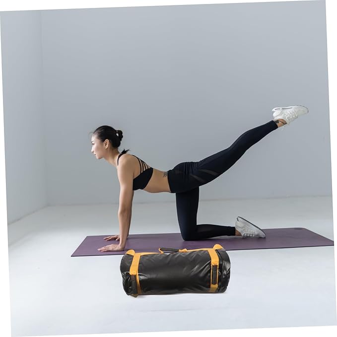 Weight Training Bag for Fitness Adjustable Sandbag for Gym Workouts Sturdy Nylon Comfortable Grip for Men and Women Training at Home or Gym