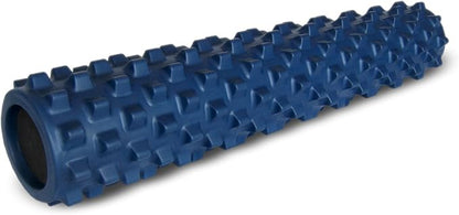 RumbleRoller Original Textured Foam Roller - Deep Tissue, Self Myofacial Release Massage Therapy Roller