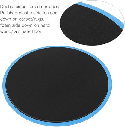 Fitness Sliding Disc Workout Equipment Core Slider Exercise Training Disks for Home Gym Street Workout ABS Material Pink Black Red Blue Green Orange 2 Pack