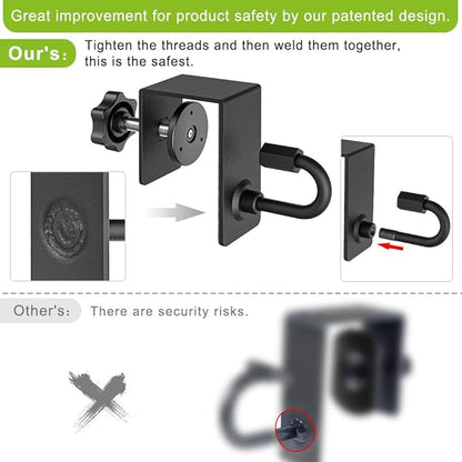 Kipika Door Anchor for Resistance Bands, Heavy Duty Door Anchor Attachment, Workout Door Mount Anchors for Body Weight Straps, Strength Training, Physical Therapy Exercise, Home Gym