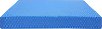 Balance Pad, Foam Mat Soft Yoga Balance Cushion Pad Training Padded Waist Abdomen Exercise Foam Balance Pad Fitness Mat Equipment (Blue)