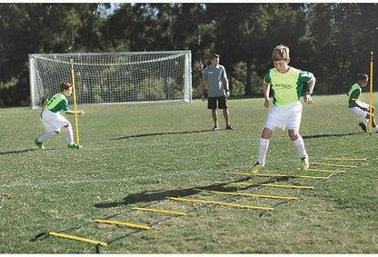 SKLZ Speed and Agility Ladder - Training Equipment for Athletes - Improve Coordination, Footwork, and Quickness - Ideal for Soccer, Football, and Fitness Workouts