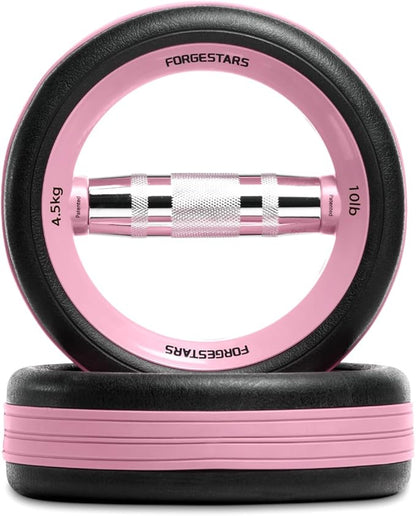 Dumbbell Weight Plates –Dual Purpose Ergonomic Fitness Equipment, Multifunctional Design for Strength Training, Full Body Workouts and Home Gym
