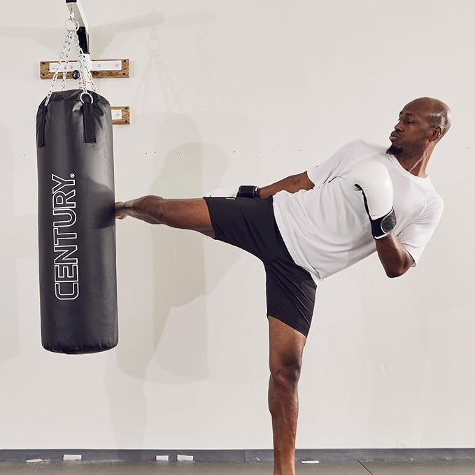 Century Hanging Punching Bag | Vinyl Boxing Bag | Made in USA | MMA, Karate, Judo, Muay Thai, Kickboxing Training Bag for Home or Gym