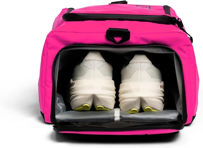 SILO Crew Drop One 26L Ultramarathon Bag - Organize Gear Efficiently for Training Racing Work, Travel - Optimized Storage: Pockets/Compartments for Easy Access Athletes Marathon Fitness Bright Pink