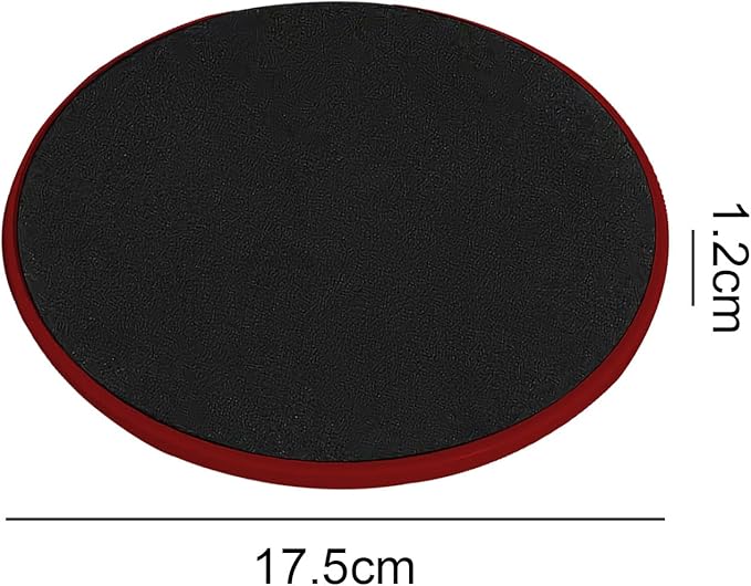 Upgrade Sport Core Sliders for Working Out - Dual Sided Glide Discs for Full Body Workout on Carpet or Hardwood Floor - Fitness & Home Exercise Equipment for Athletes