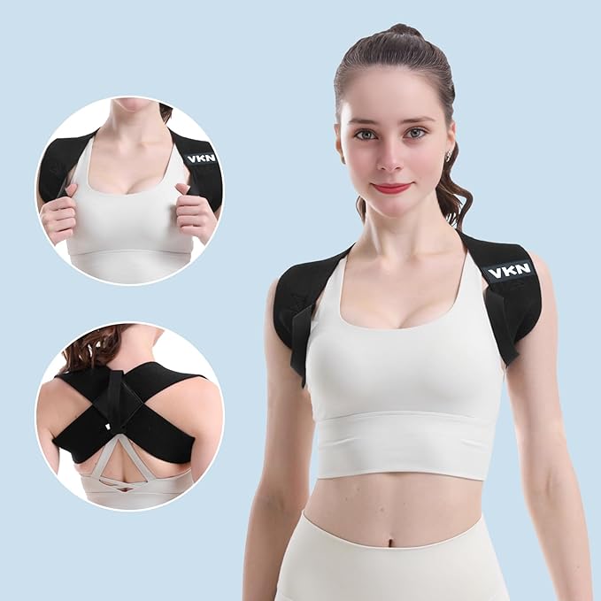 VKN Fitness Heavy Shoulder Straps, Open ShoulderAssist Straps ，Bench Presses, ShoulderTraining Straps, Press Lifts,Chest Straight, Straight BackAssist Straps
