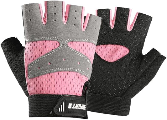 INOGIH Workout Exercise Gloves for Men and Women - Lightweight Gym Gloves for Weight Lifting, Cycling, Training