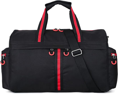 Gym Bag for Women and Men 35L Small Travel Bag for Sports, Gyms and Weekend Getaway with Wet Clothes Compartments Mini Heavy Duty Duffel Bag