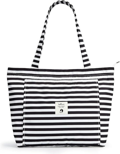 WLLWOO WLLWOO Yoga Bags for Women with Yoga Mats Bags Carrier Carryall Canvas Tote for Pilates Shoulder for Travel Office Beach Workout