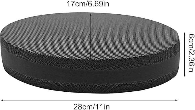Stability Balance Pad, Foam Exercise Cushion, Cushioned Workout with Non Slip, High Density Foam Yoga Training Pad for Fitness Exercise, Trainer for Workout Rehabilitation