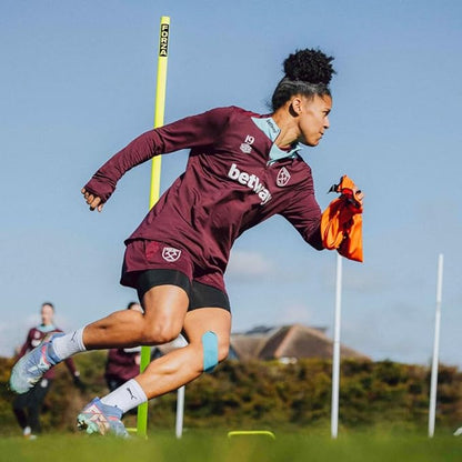 FORZA Slalom Agility Poles | Improve Endurance, Speed & Footwork | Color, Size & Rubber Base Options Available [8 Pack]