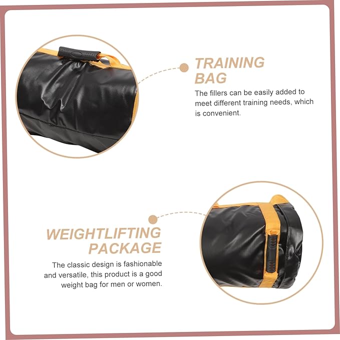 BESPORTBLE Weight Lifting Bag for Training Weighted Fitness Bag for Men and Women Muscle Strengthening Workout Sandbag for Gym and Endurance Exercises