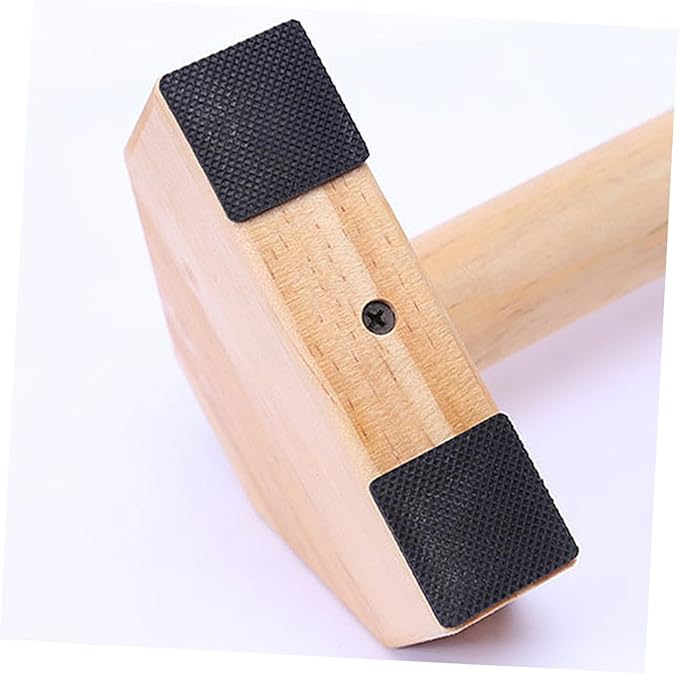 ABOOFAN Push-up Frame and Handstand Bars Solid Wood Muscle Training Device Fitness Equipment Set for Home Strength Training and Calisthenics
