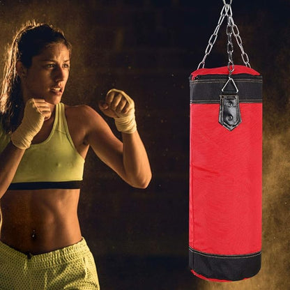 Fitness Sandbags, Boxing Bag Hanging Punching Bag Sports Training Equipment for Kickboxing, Muay Thai, Home Gym Equipment