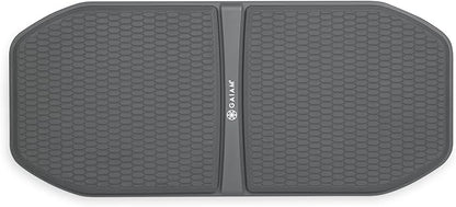 Gaiam Evolve Balance Board Standing Desk, Anti Fatigue Wobble Board for Home Office, Physical Therapy, Exercise Equipment, Stability Rocker for Constant Movement, Increase Focus, Floor Mat Alternative