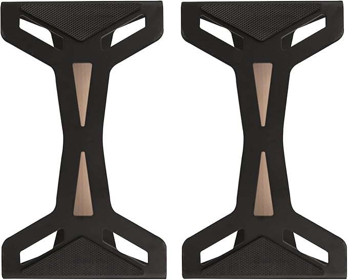 Wood Push up Bars with Ergonomical Handle. Portable
