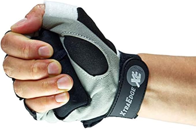Xtra Edge Weighted Gloves - 1 Pound Each Glove for Faster Running, Sculpting and Cardio Aerobics