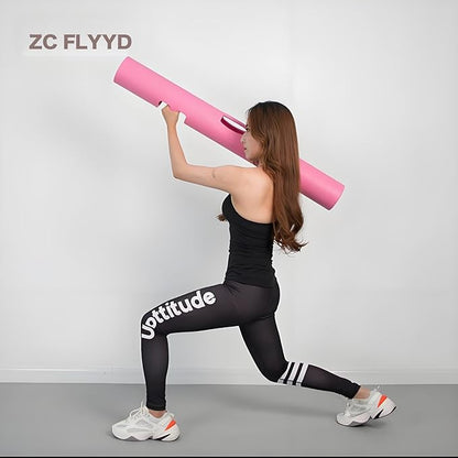 Multicolor 4 to 12kg Fitness Tube Portable Durable Training Rubber Weight Bar Weight Bearing Fitness TPR Barrel for Loaded Movement Training