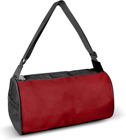 C&F BOGMOST Small Travel Duffel Bag Foldable Waterproof Gym Bag for Gym Beach Swim Bag Men Women Duffle Bags Lightweight Oxford Cloth Sports Bags -Purplish Red