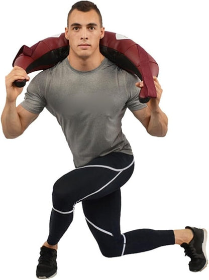 NOVSKI PU Lifting Bulgarian Sandbag Boxing Fitness Workout Equipment Physical Training Exercises Power Bag