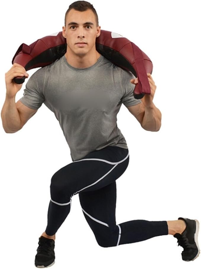 NOVSKI PU Lifting Bulgarian Sandbag Boxing Fitness Workout Equipment Physical Training Exercises Power Bag