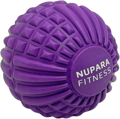 Massage Ball - Myofascial Release Ball for Recovery in Muscles, Shoulder, and Back. Trigger Point Massage and Pressure Point Therapy. (5-inch)