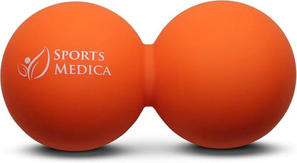 Peanut Massage Ball - Double Lacrosse and Peanut Ball Therapy | Trigger Point Deep Tissue Exercise | Back Muscle Foam Roller for Myofascial Release | Suboccipital Spine Device - Pressure Point