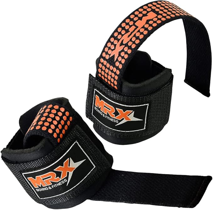 MRX Lifting Strap for Weightlifting Deadlift Straps for Powerlifting with Wrist Wrap Support for Strength Training Bodybuilding Wrist Straps for Weight Lifting|