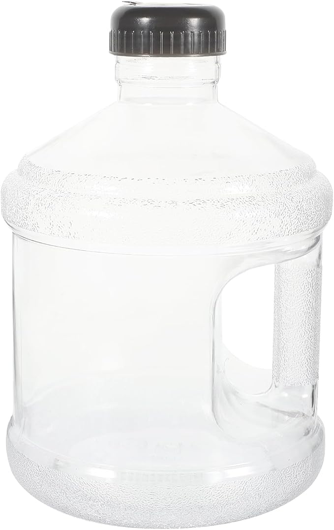 Cabilock 3L Water Jug with Lid and Handle, Reusable Portable Gallon Water Bottle for Outdoor Sports Fitness Gym Hiking