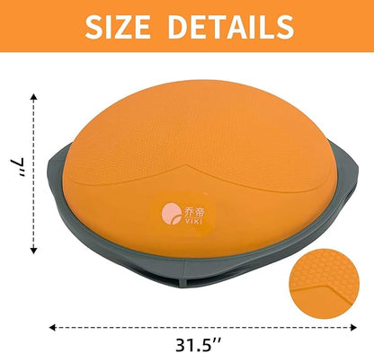 Half yoga ball, stable ball for fitness, core stability training for family fitness exercise, skid equipment for training， exercise equipment