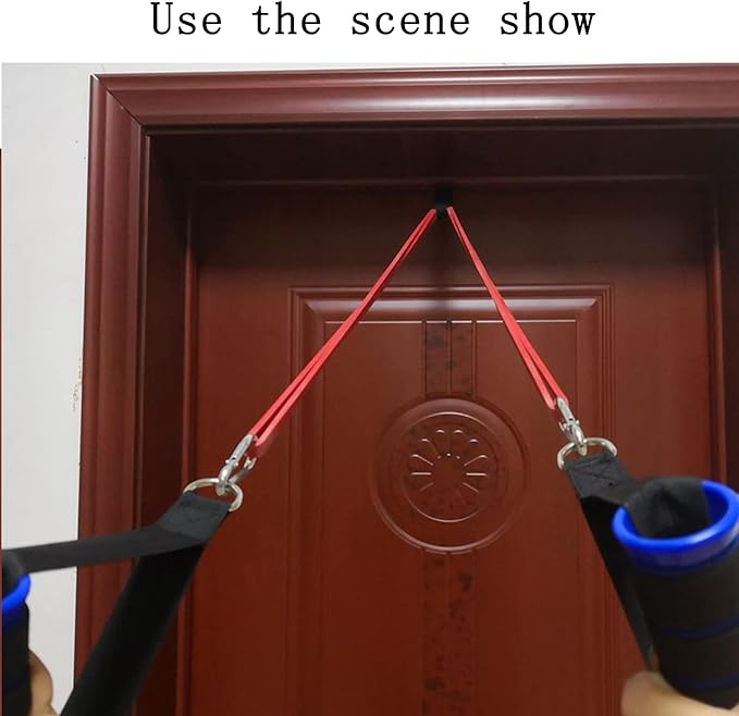 3 PCS Resistance Bands Door Anchor Attachment Secure Door Anchor Heavy Duty Door Anchor for Resistance Bands Door Jamb Anchor Fitness Workout Band Door Anchor